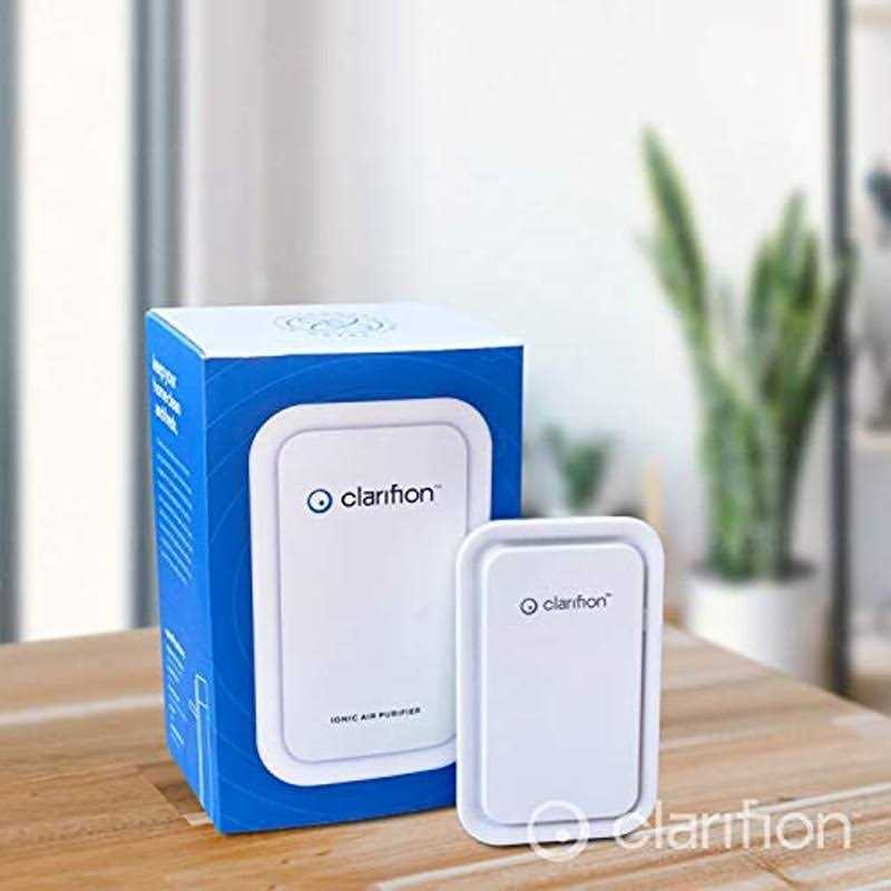 Clarifion Air Ionizer For Home - Negative Ion Filtration System