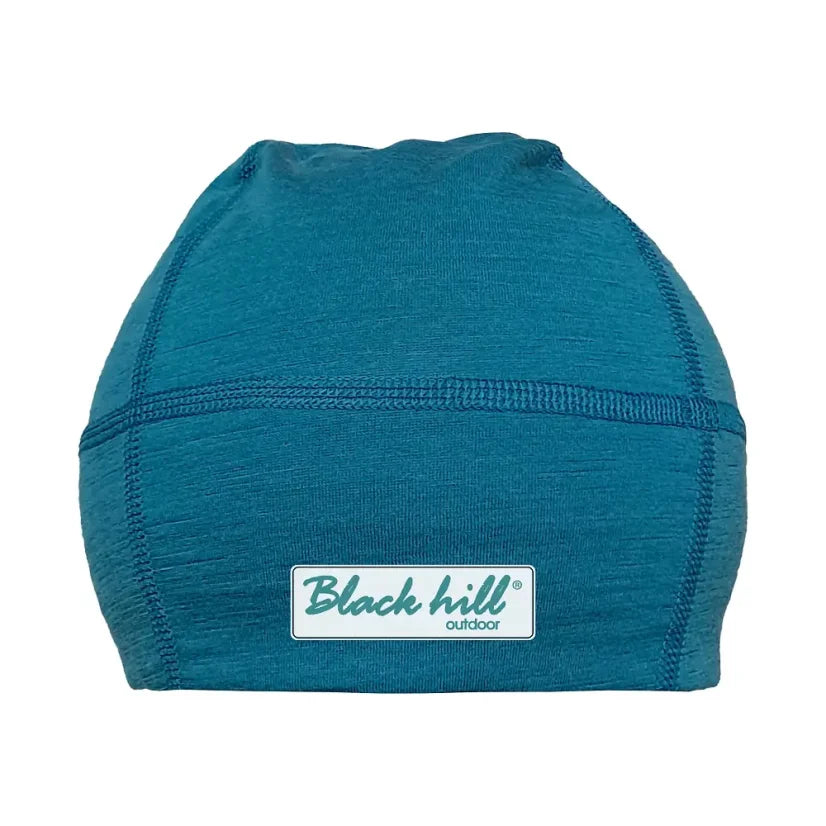 Merino Beanie Active140 - Emerald - Double-Layer