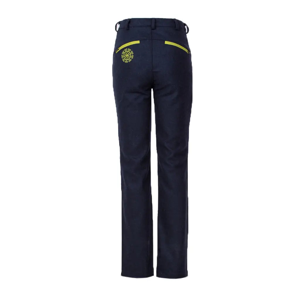 Women's Merino Pants Blue - Zorana