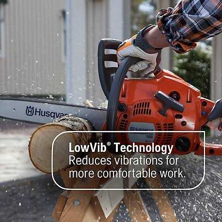 Husqvarna 120 Mark II Gas Chainsaw 14-inch 38cc