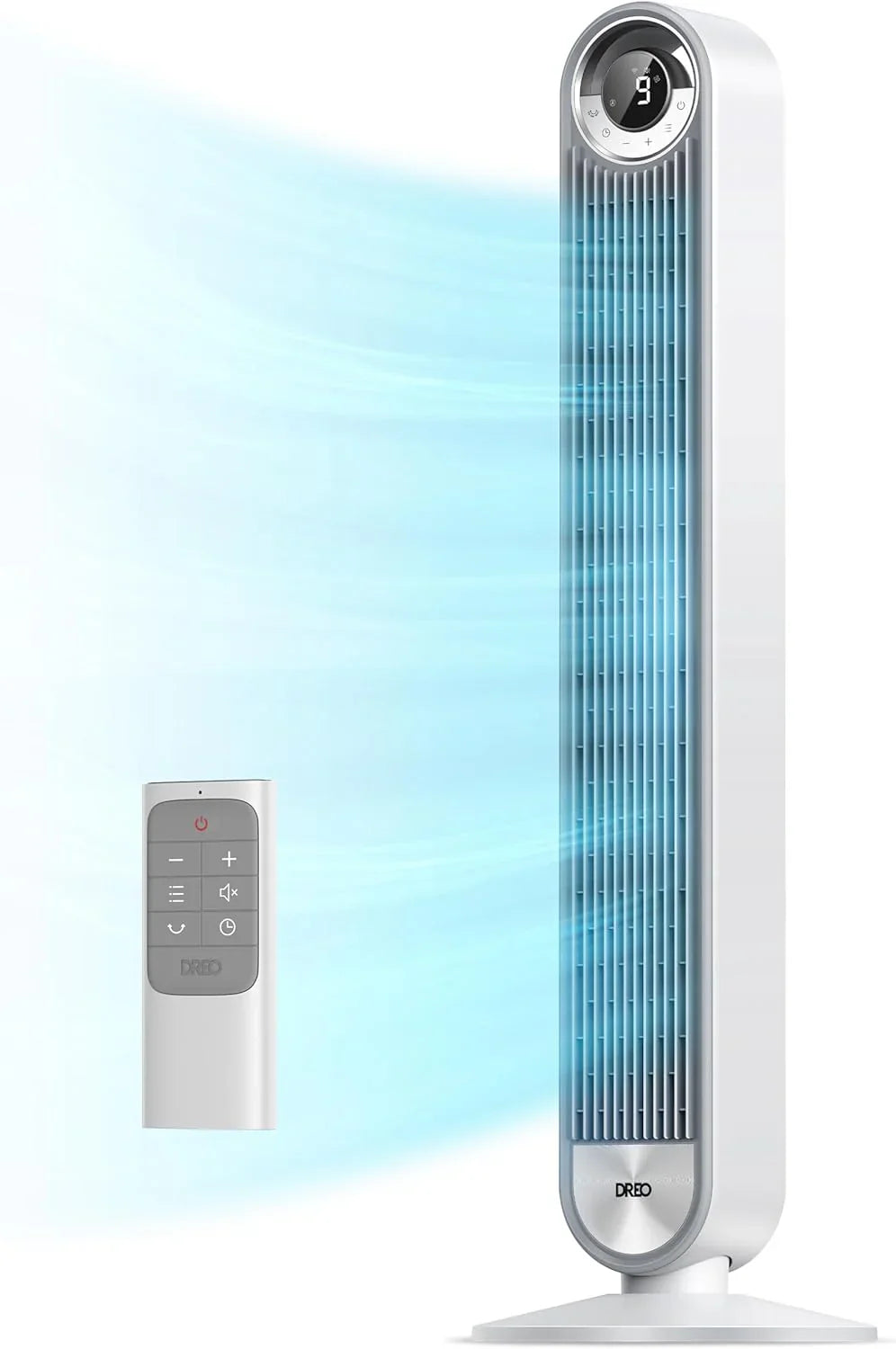 DREO Tower Fan, 42 inch, 90-Degree Oscillation, 9 Speeds - Cruiser Pro T2 S