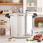 Presto Pressure Canner, 23-Quart, Induction-Compatible, Silver Aluminum - 01784