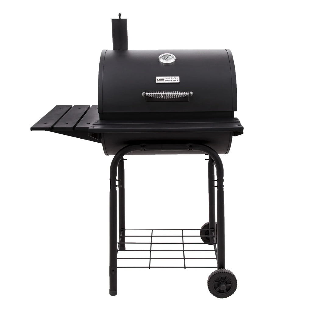American Gourmet by Char-Broil Charcoal Barrel Outdoor Grill, 625 Sq In