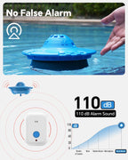 Floating Pool Safety Alarm - 110dB Alert
