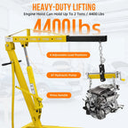 GARVEE 2 Ton Folding Hydraulic Engine Hoist With Lever