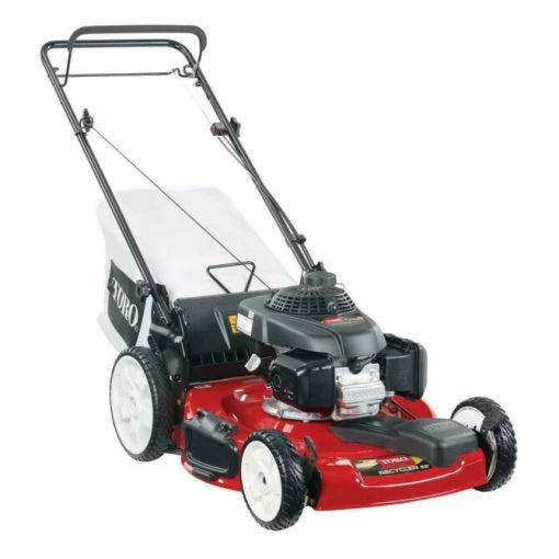 Self-Propelled Gas Lawn Mower 22-Inch 170cc OHV High-Wheel RWD 3-In-1 With Height Adjustment