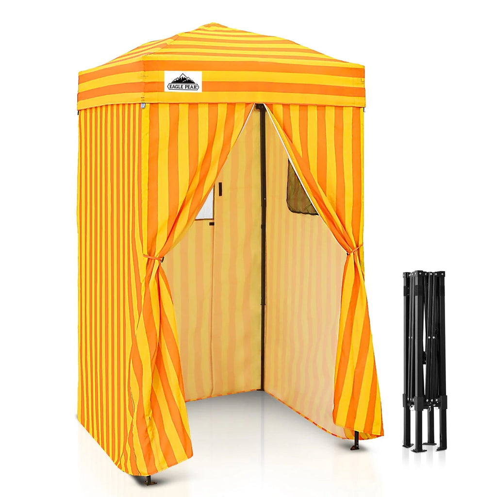 EAGLE PEAK Ultra Compact 4 ft x 4 ft Pop-Up Changing Room Canopy - Flex