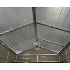 Palram SkyLight Plastic Storage Shed, 6 ft W x 3.5 ft D - SkyLight