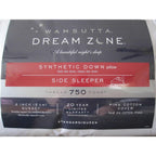 Wamsutta Dream Zone Synthetic Down Side Sleeper Pillow, Standard/Queen, White