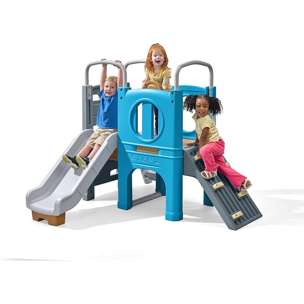 Step2 Scout & Slide Climber Kids Outdoor Playset, Ages 2-6 Years