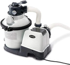 Intex Krystal Clear 16 Inch 3,000 GPH Above-Ground Pool Sand Filter Pump - 26651EG
