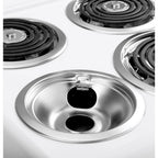 Hotpoint Freestanding Electric Range, 20 in, 4 Burner, White