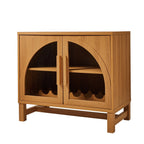 Better Homes & Gardens Juliet Arch Door Kitchen Cabinet, Rich Black, 36 W x 20 D x 32 H - BHS336249972035 / BHS536249972003