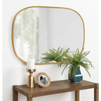 Capsule Framed Wall Mirror, 16x48, 18x24, 22x34, 24x36, Black, Bronze, Gold, Gray, Silver, Antique-Bronze