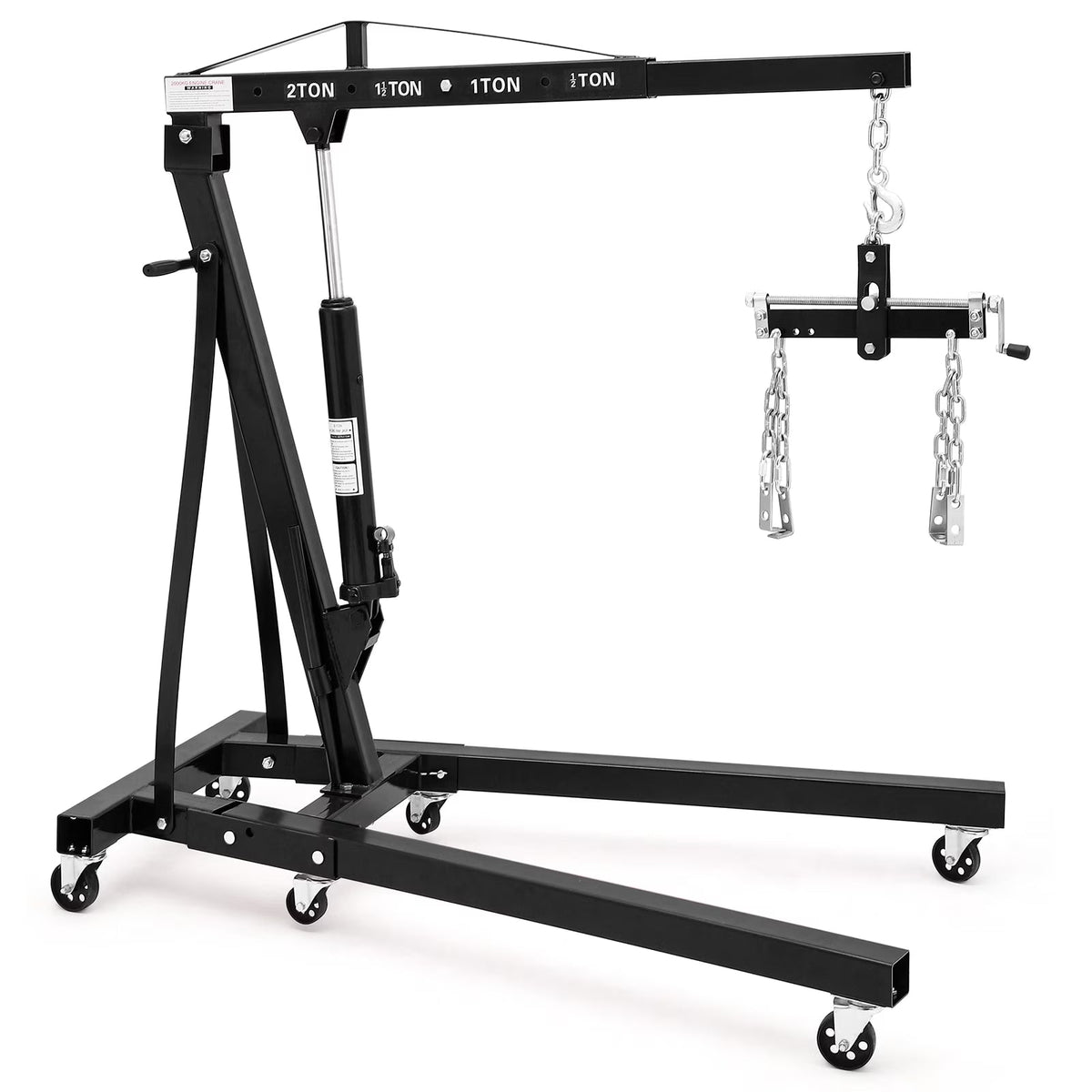 GARVEE 2 Ton Folding Hydraulic Engine Hoist With Lever