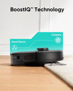 eufy Robot Vacuum, 5,000 Pa Suction, iPath Laser Navigation, Black, 12.8in x 13in x 4in - T2267111