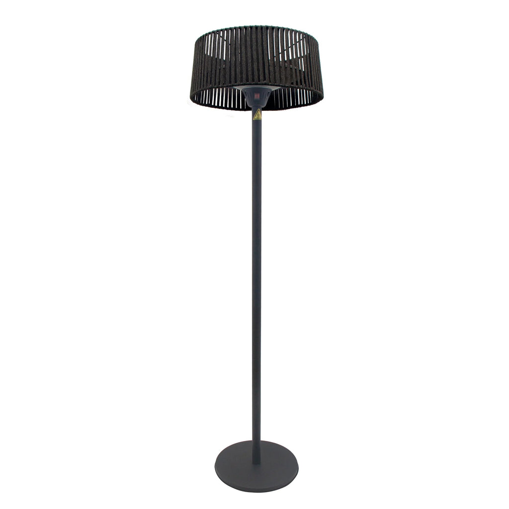 Better Homes & Gardens Electric Outdoor Patio Heater - Black Floor Lamp