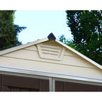 Palram SkyLight Plastic Storage Shed, 6 ft W x 3.5 ft D - SkyLight