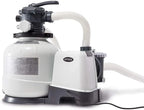 Intex Krystal Clear 16 Inch 3,000 GPH Above-Ground Pool Sand Filter Pump - 26651EG