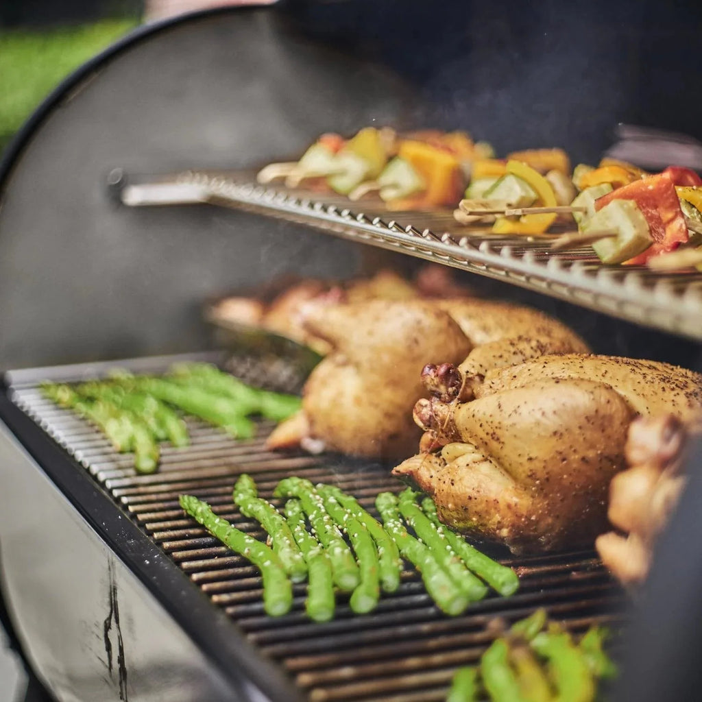 Weber SmokeFire EX6 Gen 2 36-Inch Wi-Fi Enabled Wood Fired Pellet Grill - 23510201