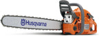60.3cc 3.6-HP 2-Cycle Gas Chainsaw With 24-Inch Bar - 460