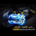 Off Road Electric Scooter For Adults, 1200W, 11 in Tires, 330 lb Load - GT06