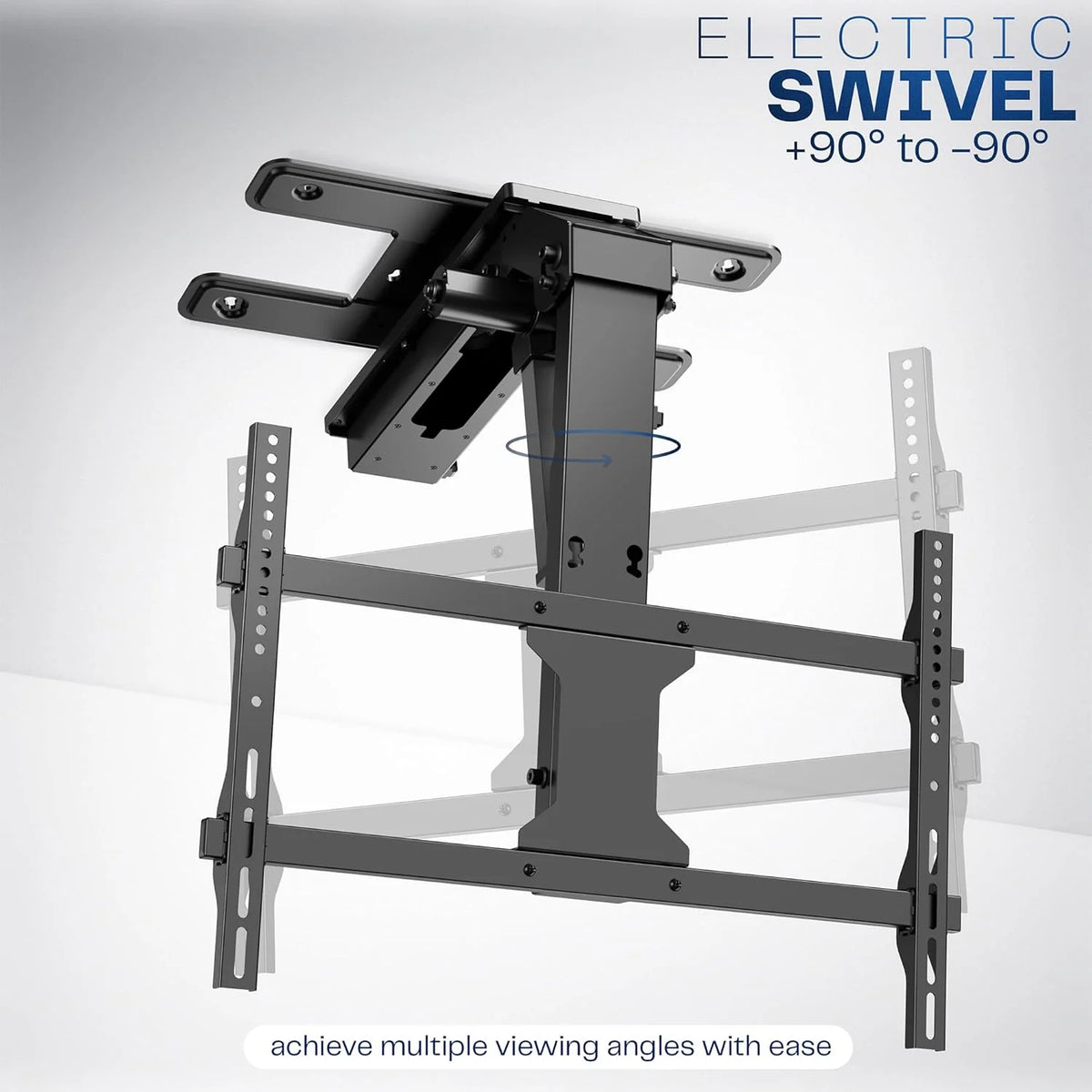 VIVO Motorized Ceiling TV Mount, 37-70 inch, 99 lbs, Black