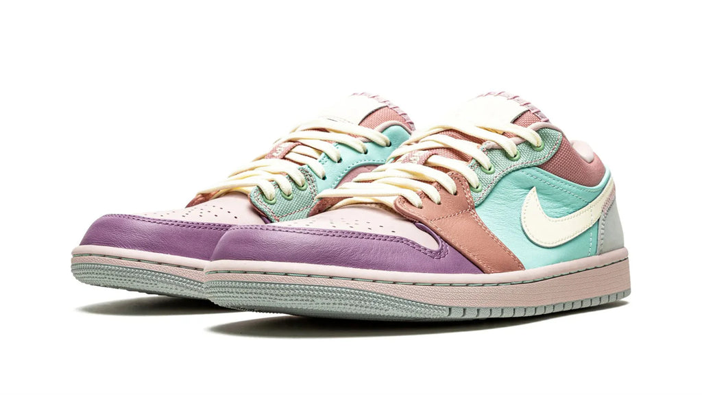 Air Jordan 1 Low SE Easter Pastel Sneakers - US Mens Sizes M5-W6-5 To M12-W13-5