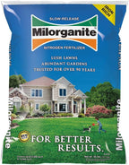 MILORGANITE Organic Nitrogen Fertilizer, 32 lb, Pack of 3 - 0636