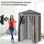 EAGLE PEAK Ultra Compact 4 ft x 4 ft Pop-Up Changing Room Canopy - Flex