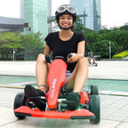 Hyper GOGO & TwoDots Off Road Hoverboard And Go Kart Combo, 8.5 inch, 9.3 MPH, 265 lbs - EL-GK02
