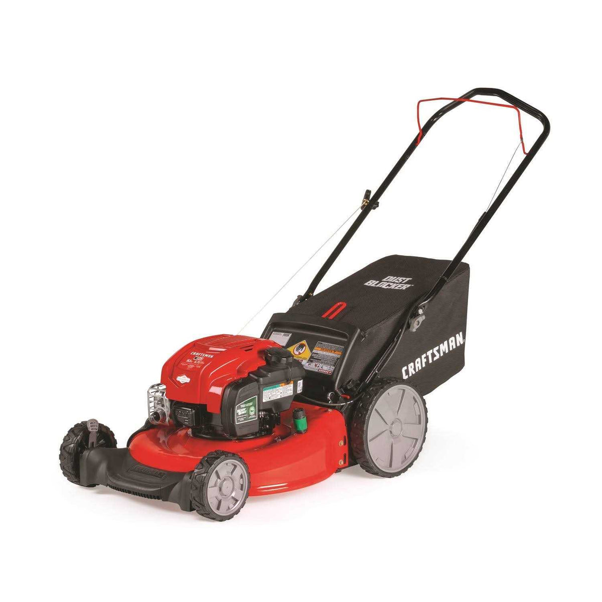 Craftsman Deluxe 21 High-Wheel Push Mower With 163cc Briggs & Stratton Autochoke Engine