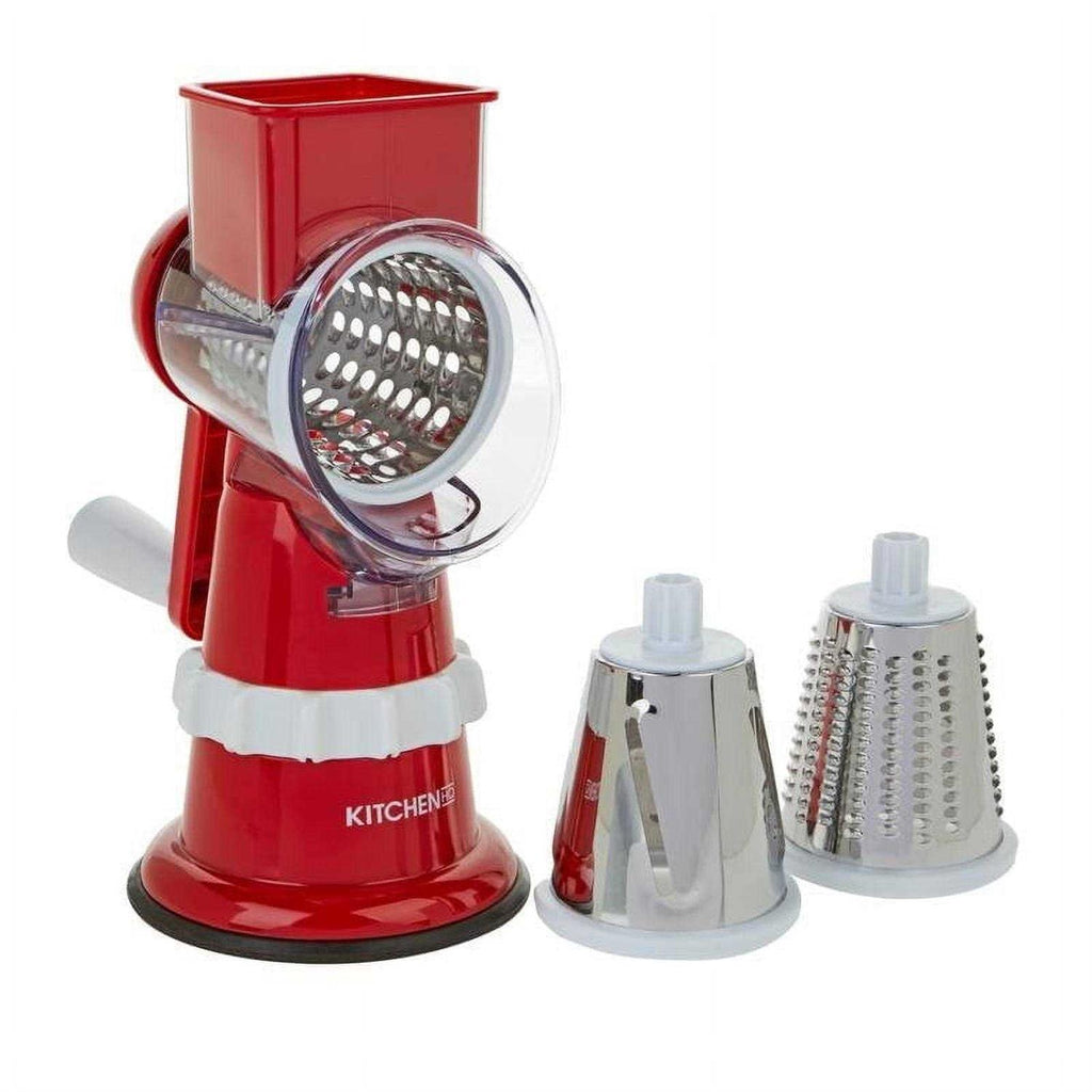 Kitchen HQ Speed Drum Grater And Slicer With Suction Base