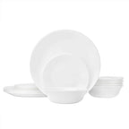 Corelle Winter Frost White 18-Piece Dinnerware Set