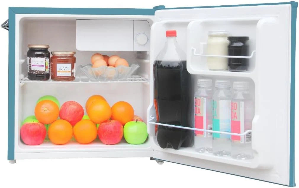 Frigidaire Retro Compact Refrigerator 1.6 cu ft 16 in D x 18 in W x 18.5 in H Moonlight - EFR176