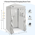 EAGLE PEAK Ultra Compact 4 ft x 4 ft Pop-Up Changing Room Canopy - Flex