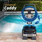 Dolphin Robotic Pool Vacuum Cleaner With Wi-Fi Control And Universal Caddy For Pools Up To 50 FT - Nautilus CC Plus