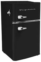Frigidaire 3.2 Cu Ft Red 2-Door Retro Bar Fridge With Side Bottle Opener - EFR840-RED