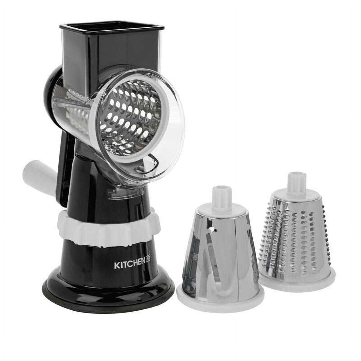 Kitchen HQ Speed Drum Grater And Slicer With Suction Base