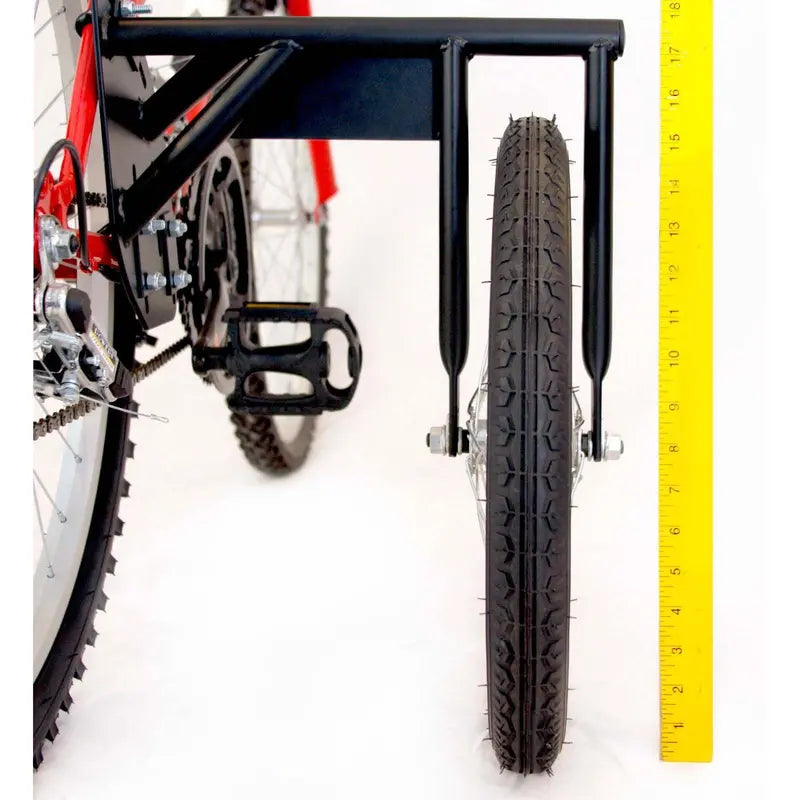 Bike USA Training Wheels Stabilizer Kit For 24 inch To 27 inch Bikes, 300 lbs - Alloy Construction