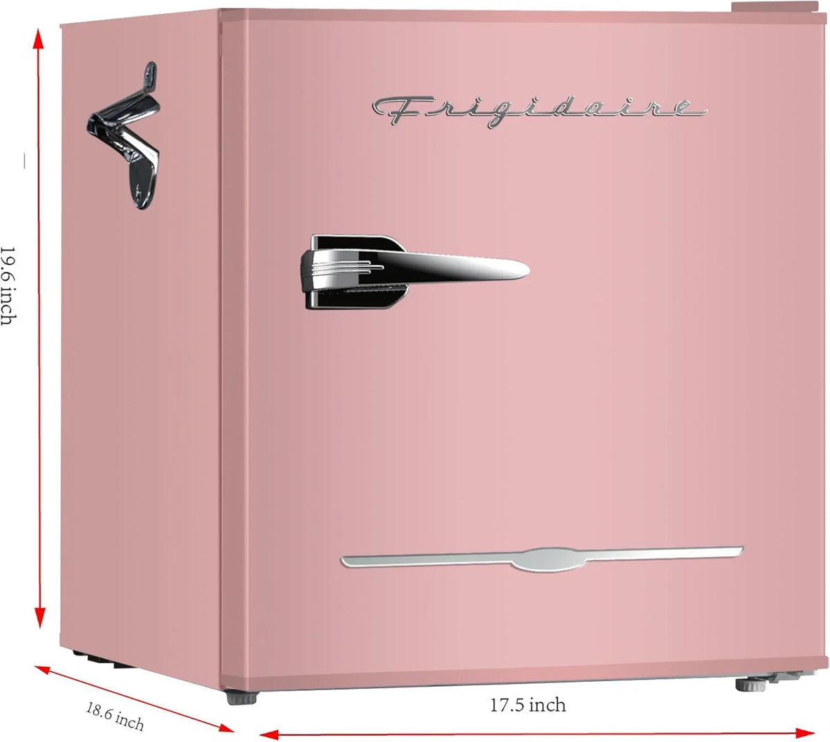 Frigidaire Retro Compact Refrigerator 1.6 cu ft 16 in D x 18 in W x 18.5 in H Moonlight - EFR176