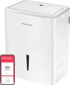 Frigidaire 35-Pint Portable Dehumidifier With Wi-Fi, Energy Star Certification, White