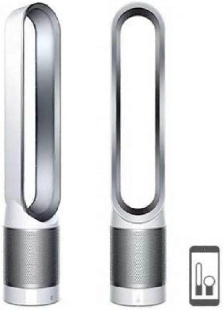 Dyson Purifier Cool Gen1 Air Purifier Fan, White, 8.66in D x 8.66in W x 41.34in H - TP10 664609-01