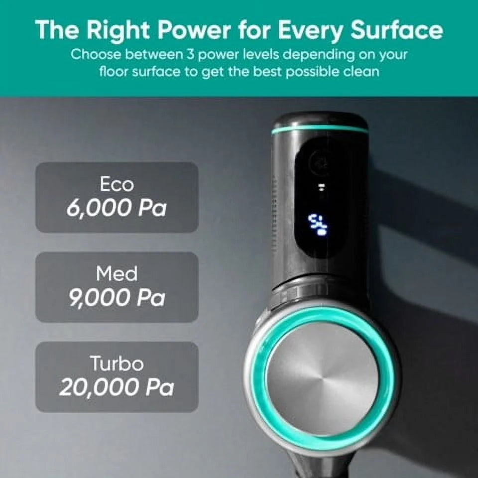 Wyze Cordless Stick Vacuum 20kPa For Carpet, Hard Floors And Pet Hair