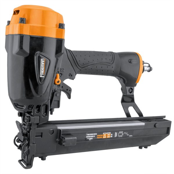 16 Gauge Pneumatic Crown Stapler, 1 Inch Wide Crown, 5/8 in. - 2 in. Staple Length