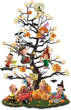 The Bradford Exchange PEANUTS It's The Great Pumpkin Halloween Tabletop Tree - 122936001