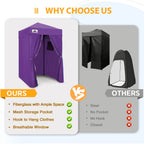 EAGLE PEAK Ultra Compact 4 ft x 4 ft Pop-Up Changing Room Canopy - Flex