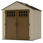 Suncast Resin Storage Shed 6 ft. 3 in. W x 5 ft. 6 in. D - BMS6510D