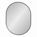 Capsule Framed Wall Mirror, 16x48, 18x24, 22x34, 24x36, Black, Bronze, Gold, Gray, Silver, Antique-Bronze