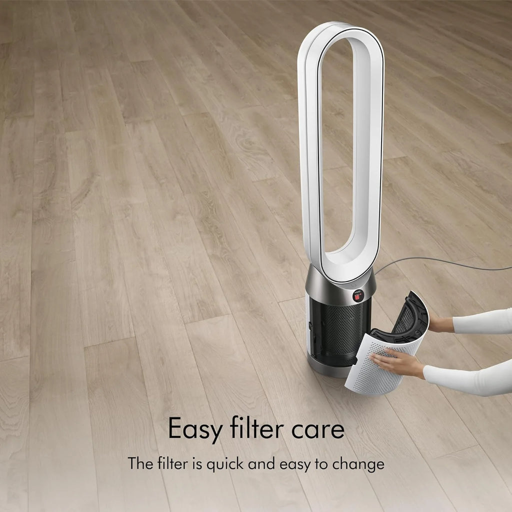 Dyson Purifier Cool Gen1 Air Purifier Fan, White, 8.66in D x 8.66in W x 41.34in H - TP10 664609-01